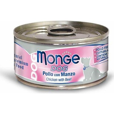 Monge Dog Natural kuře hovězí 95 g