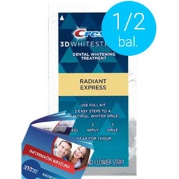 Procter & Gamble Crest 3D White RADIANT EXPRESS 14 ks