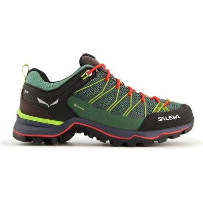 Salewa Дамски мултиспорт обувки Salewa Women's Mountain Trainer Lite GTX Multisport shoes - Feld Green / Fluo Coral - размер 37 (EU) (122-0460-0114)