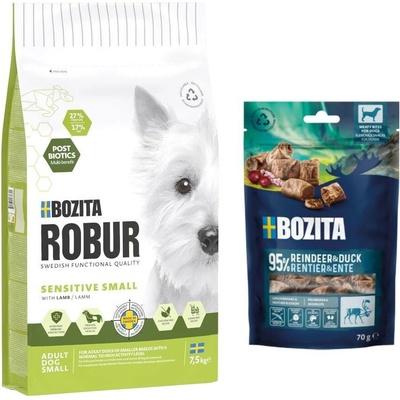 Bozita Robur adult Sensitive malá Lamb 7,5 kg