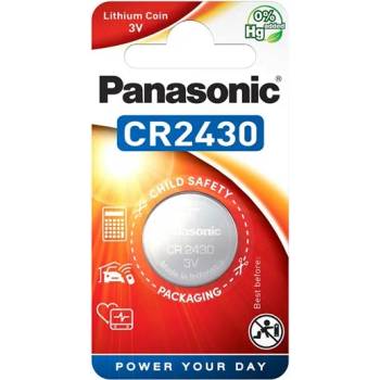 Panasonic Батерия cr2430l, литиева, 1бр. /опаковка cr2430l-1bp-pan / cr-2430el/1b (cr2430l-1bp-pan / cr-2430el/1b)