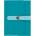 Herlitz Color Blocking A4 PP carib. turquoise гумена папка 50015900 (50015900)