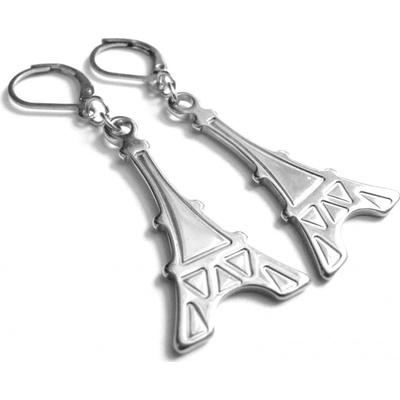 Steel Jewelry náušnice eiffelova věž z chirurgické oceli NS140930