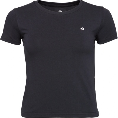 Converse Dámske tričko SLIM JERSEY čierna
