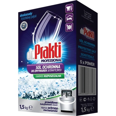 Dr.Prakti Soľ do umývačky riadu hrubozrnná 1,5 kg