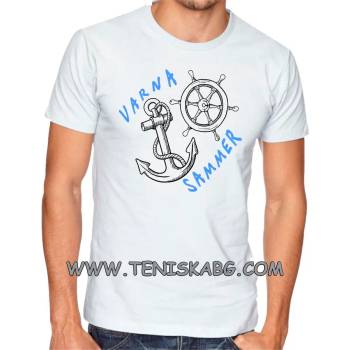 Image 1 of Fruit of the Loom Тениска със щампа - Varna summer