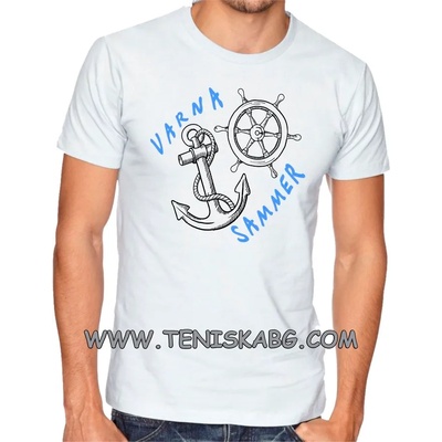 Fruit of the Loom Тениска със щампа - Varna summer