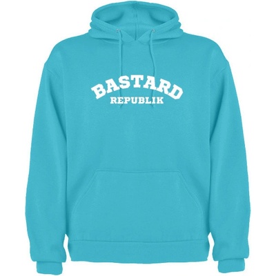 Bastard Republik mikina BR univers tyrkysová