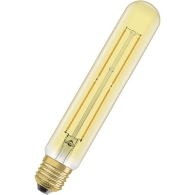 Osram LED žárovka Vintage 1906 E27 4W 35W teplá bílá 2000K Retro Filament Gold Tubular