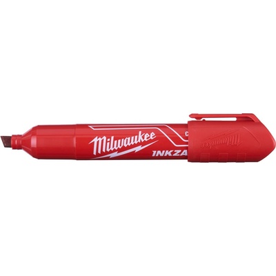 MILWAUKEE Značkovač - popisovač INKZALL™ "L" plochý hrot - červený