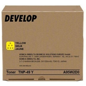 Develop Съвместима тонер касета DEVELOP TNP49Y, ineo+ 3351, +3851, 12000 k. , Yellow (A95W2D0)
