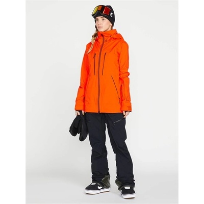Volcom Vs 3L Stretch Gore Jacket Orange Shock
