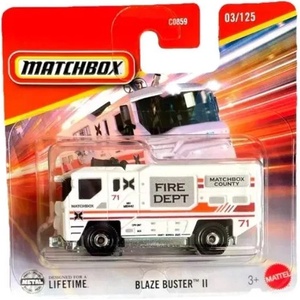 Mattel Matchbox: количка - Blaze Buster II (JBT13)