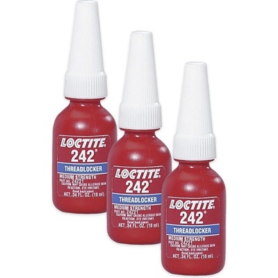 Loctite 242 - 10 ml, středněpevnostní , 3 x Loctite 242 - 10 ml