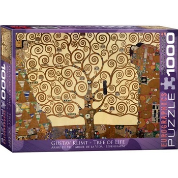 Image 1 of EUROGRAPHICS - Puzzle Klimt: Life Tree II - 1 000 piese