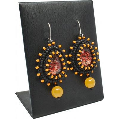 Mijabijoux visací s malovanými kabošony MB00110