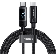 Mcdodo CA-5780 USB-C to USB-C 60W data, 1,2m, černý