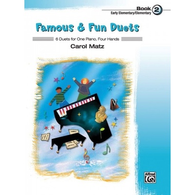 Famous & Fun Duets 2 noty pre štvorručný klavír