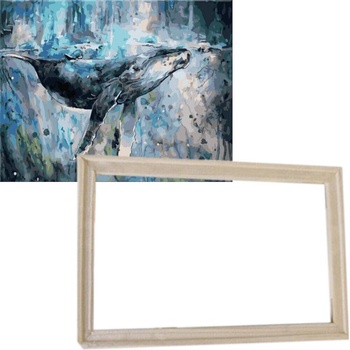 Gaira Malovanie podľa čísel Veľryba