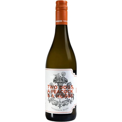 Black Elephant Vintners Sauvignon Two Dogs a Peacock and a Horse suché biele 2025 12,5% 0,75 l (čistá fľaša)