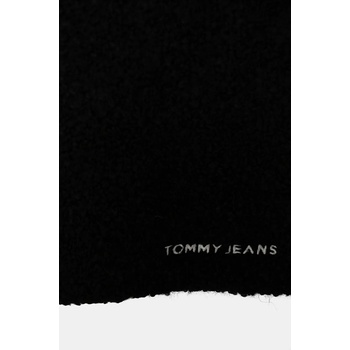 Tommy Jeans Шал с вълна Tommy Jeans в черно с изчистен дизайн AW0AW16789 (AW0AW16789)