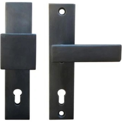 Galbusera 4403 PZ 72 mm antická černá pozink, koule/klika pravá