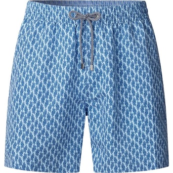 Faconnable Бански гащета Façonnable Coral swimming shorts - Blue (Blue)