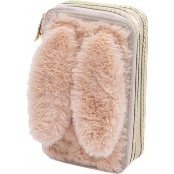 Astra Троен несесер с аксесоари astrabag Пухкаво зайче, ac31, 20, 5 х 13 х 6 см