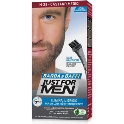 Just For Men Barva na vousy M-35 středně hnědá