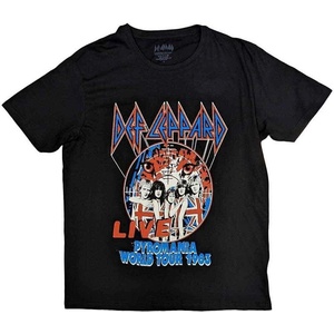 Def Leppard Pyro World Tour Black XL Риза (DEFLTS30MB04)