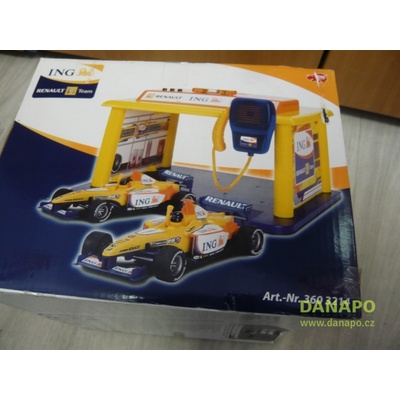 Dickie Toys stanice Renault F1 Team 2x Formule Dickie