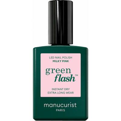 Catrice MANUCURIST_Green Flash LED gelový lak na nehty mléčně růžový 15ml
