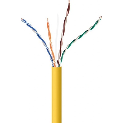 Gembird UPC-5004E-SOL-Y Cat5e U/UTP (UTP), 305m, žlutý