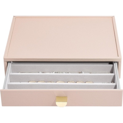Stackers Ковчеже за колиета Stackers с чекмедже cлassic розово (75881)