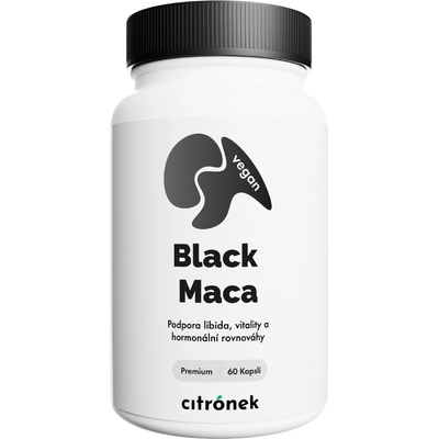 Citronek Černá maca 60 kapslí