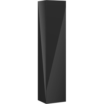 Mexen Orio баня колона 35 см, 1 врата, черен гланц - 91A11-03016-1-BF70 (91A11-03016-1-BF70)