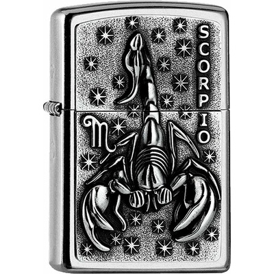Zippo Scorpio Zodiac Emblem 25546