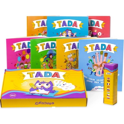 Geniuso TADA Súbor 7 kníh a hovoriace pero