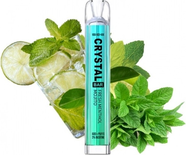 papa vapes fresh menthol mojito crystal bar SKE 20 mg 600 poťahov 1 ks Variant:Strawberry Coconut Dime Industries - Strawberry 3 vapes for 24 flavours