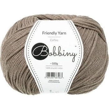 Bobbiny Friendly Yarn Coffee Плетива прежда (FY-013)