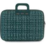 Bombata Чанта за лаптоп Bombata Tweed Green, до 16" (40.64 cm), с дръжка, зелена (E00850-7)