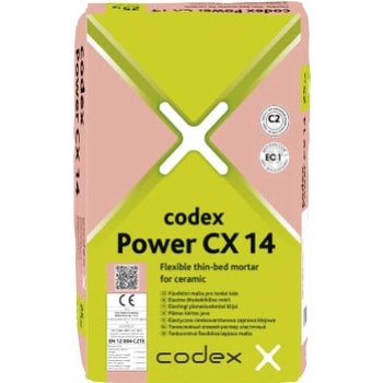 CODEX Power CX 14 Flexibilní lepidlo C2T/EC1 25kg