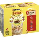  Friskies Cat Adult суперпак с 12 пауча - 6кг
