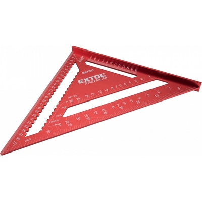 EXTOL Premium 8825101 Uholník hliníkový s príložníkom 300 mm