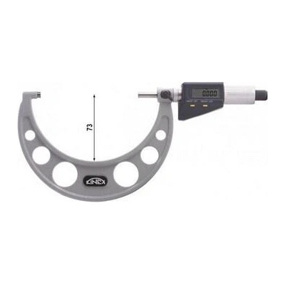 KINEX K-MET Mikrometr třmenový digitální DIN 863 New Design 100 KI7031-02-125