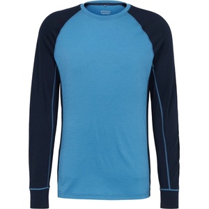 Stoic Мъжко мериносово термобельо Stoic Merino180 BengtSt. L/S Merino base layer - Summer Blue / Dark Navy - размер XL (015-2080-2015)