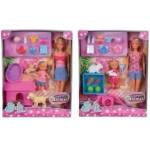 Simba Toys STEFFI and Evi with pets and accessories