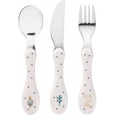 Lassig Cutlery 3pcs Garden Explorer uni