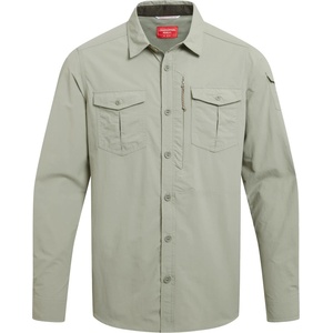 Craghoppers Мъжка риза с копчета Craghoppers Nosilife Adventure Langarm Hemd III Shirt - Bay Leaf - размер 3XL (033-2216-0616)