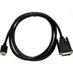  Oem dvi-d към hdmi m/m кабел за видеосигнал 5 м черен xdvikabdvihdmi5 (xdvikabdvihdmi5)